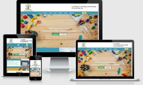 Noco Kids Nest Website Design by FoCo Web Design